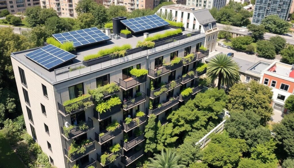 Eco-friendly apartment living